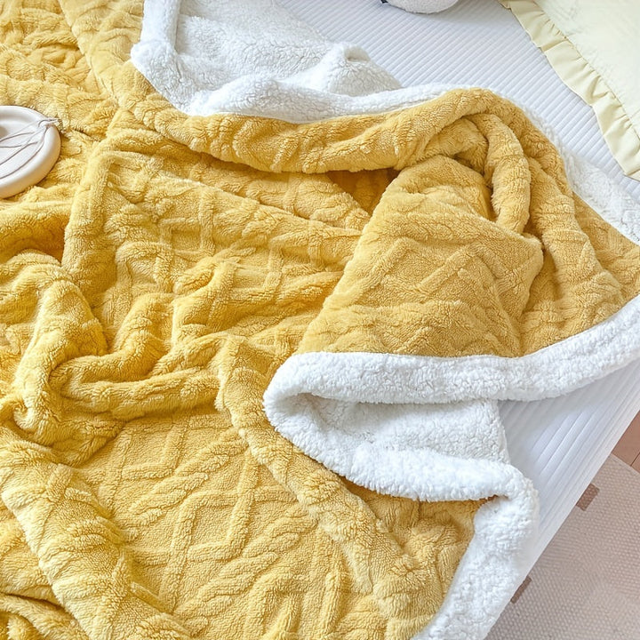 BowLift | Stylish Reversible Fleece Blanket for Ultimate Comfort and Warmth