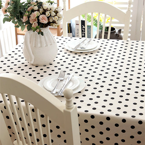 Polka Dot Tablecloth