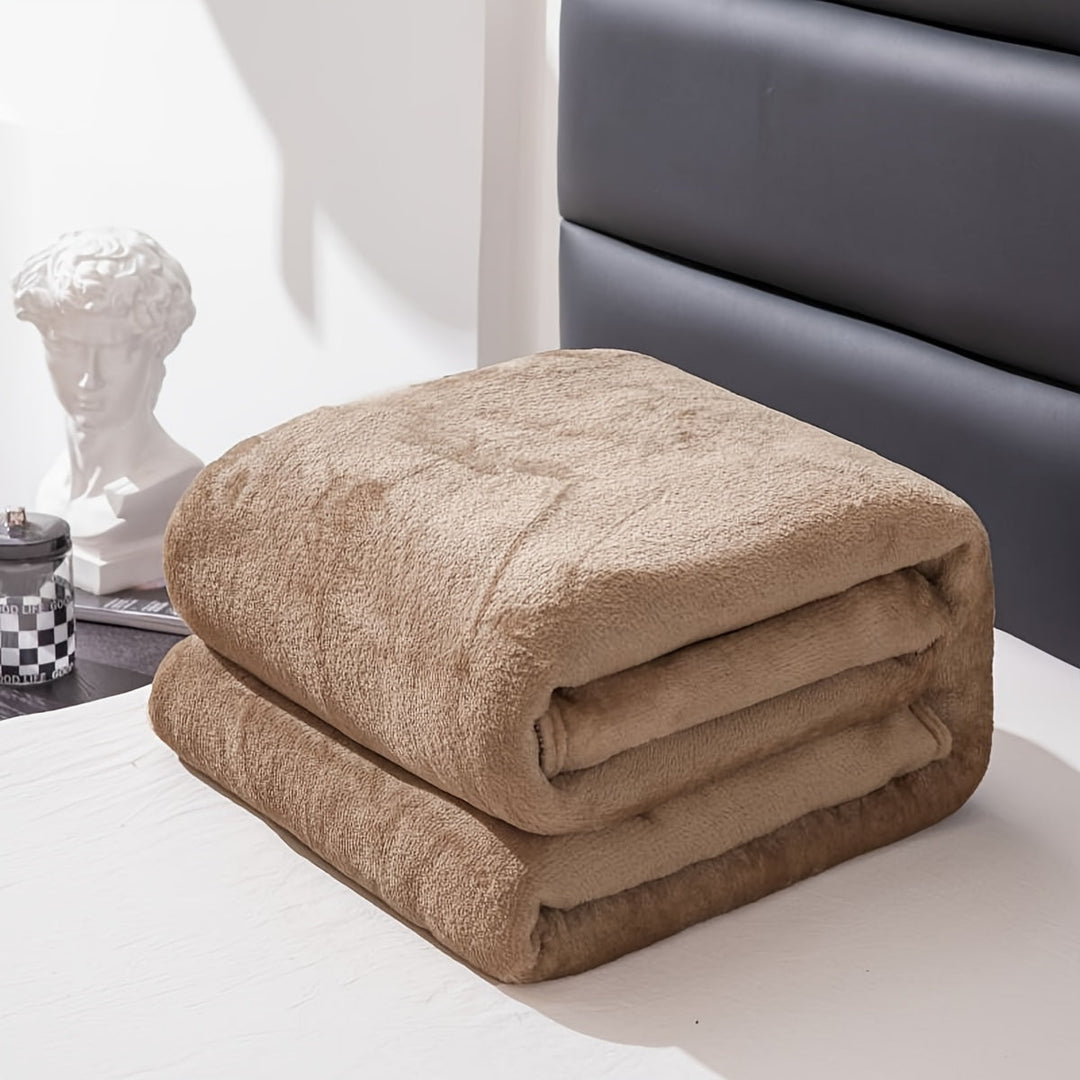 BowLift | Gray Flannel Blanket: Luxury Comfort for Every Season
