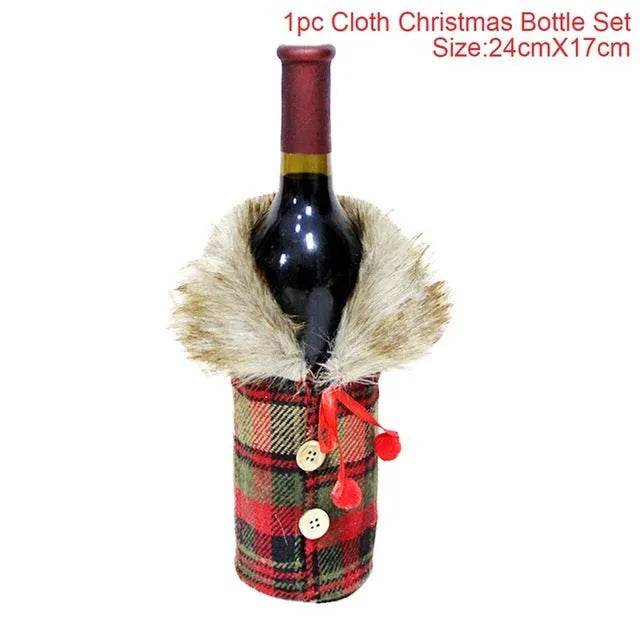 BowLift | Christmas Decorations Christmas Wine Bottle Socks