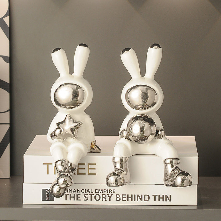Creative Rabbit Ornaments Room Decoration