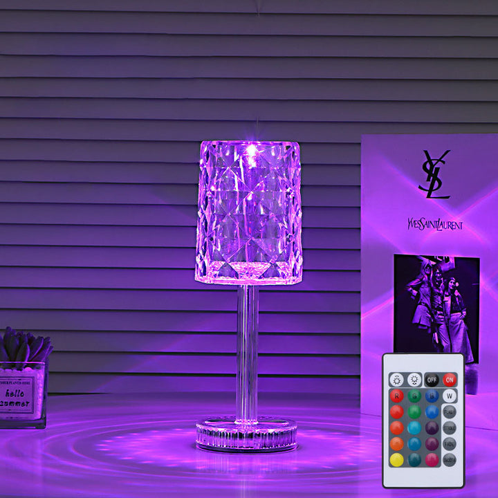 Bedroom Rose Atmosphere Decorative Table Lamp Advanced Sense Gift Nightlight