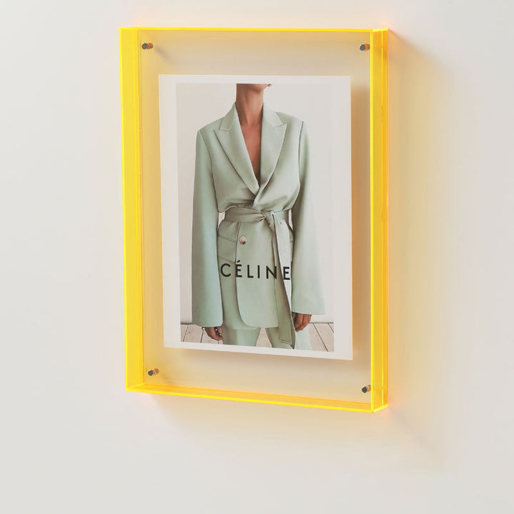 Acrylic Photo Frame Platform Light Luxury High Sense Transparent Display Frame