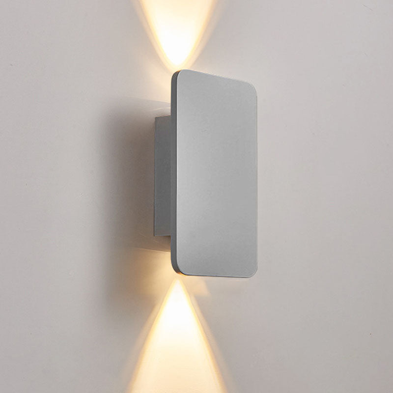 Drawing aluminum living room background wall up and down luminous atmosphere wall lamp