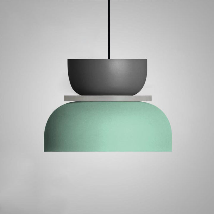 Simple Nordic Dining Hall Lamp High-level Living Room Chandelier Macaron Acrylic