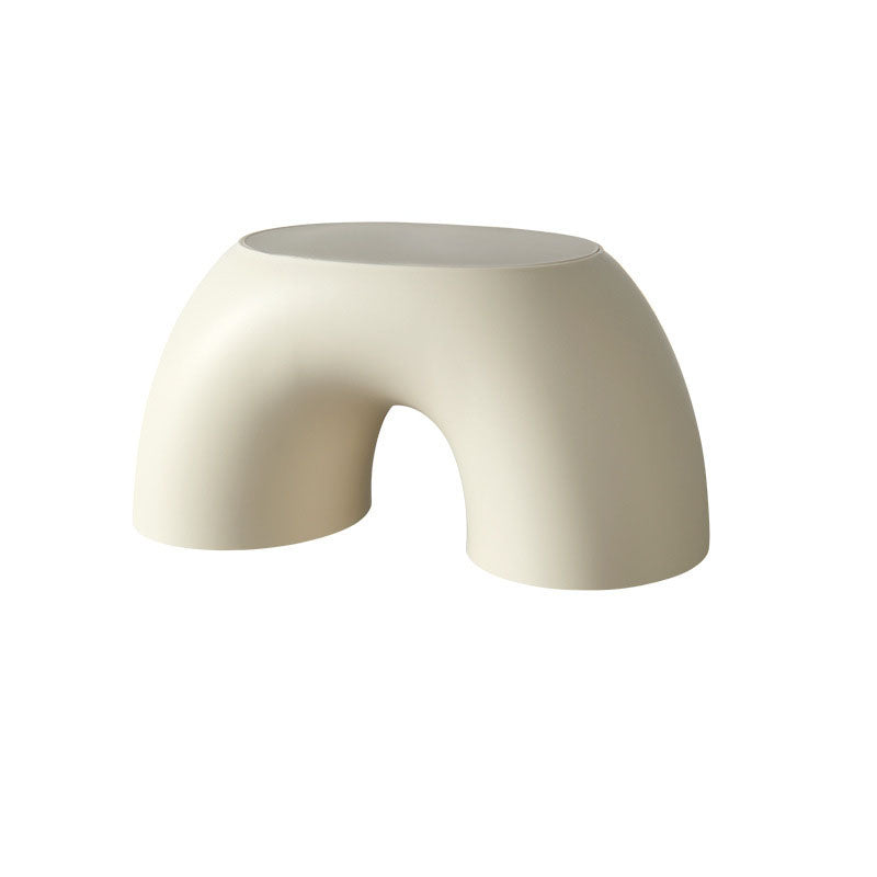 Children's Round Low Stool Comfortable Stool Non-slip Durable Shoe Changing Stool Rainbow Stool Simple Ring Rainbow Stool Thick Stool