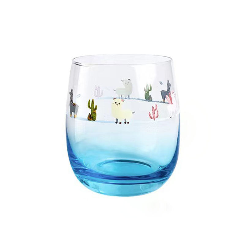 Alsace Style Little People Cup Red Wine Wine Glass High Appearance Ins Nordic Style Cute Creative Doll Cup