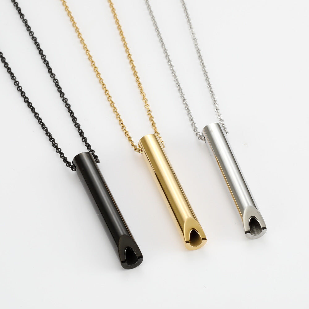 BowLift 丨 Breathing Resistance Meditation Whistle Necklace