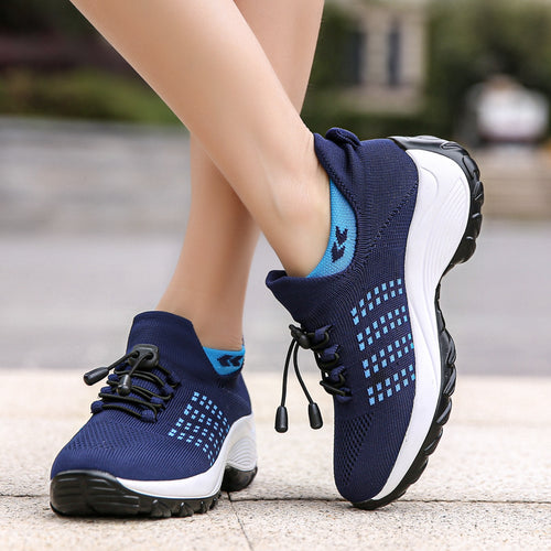 BowLift 丨 Women's Flyknit Mesh Athletic Shoes