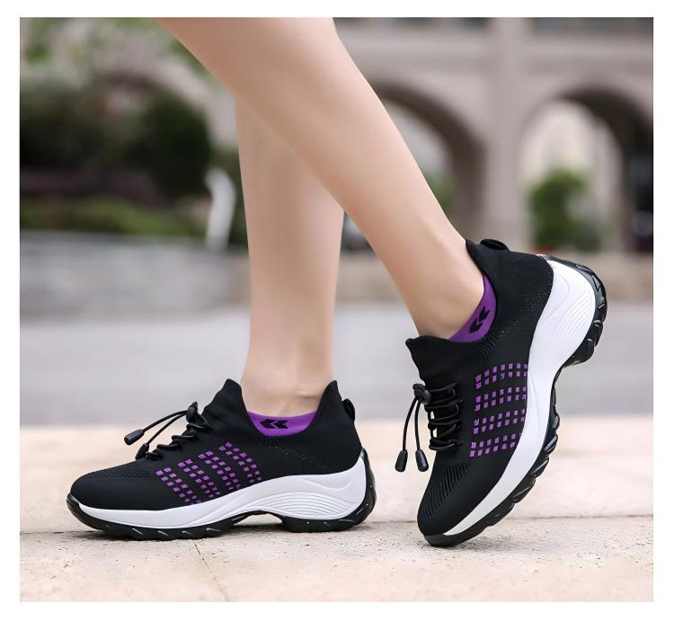 BowLift 丨 Women's Flyknit Mesh Athletic Shoes