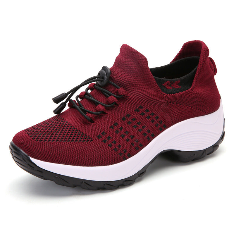 BowLift 丨 Women's Flyknit Mesh Athletic Shoes