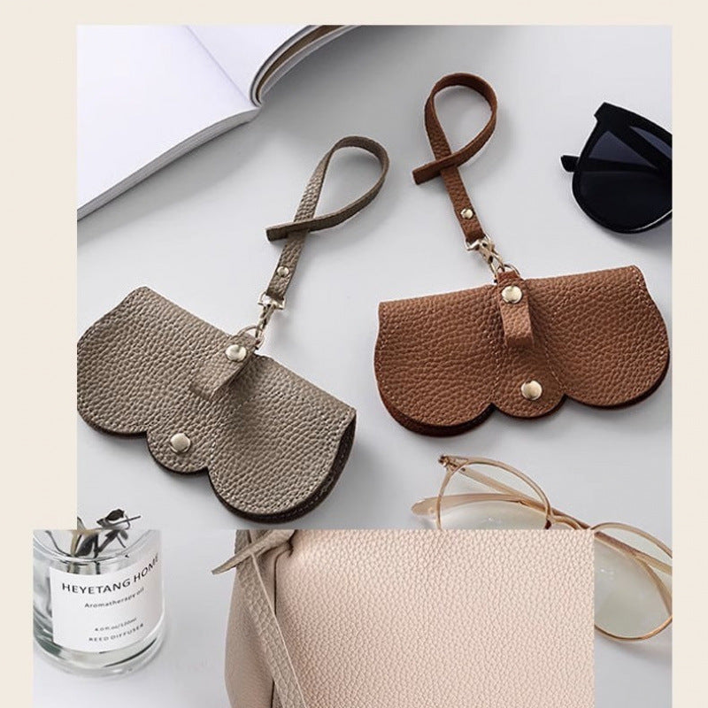BowLift | Leather Eyeglass Case Pouch|Fashion Leather Portable for Daily Travel