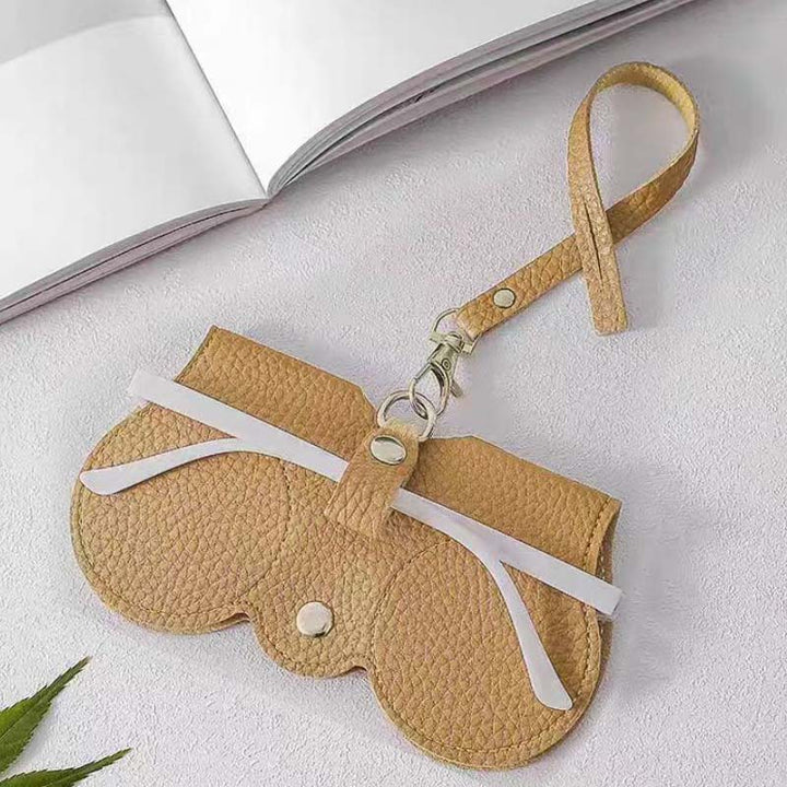 BowLift | Leather Eyeglass Case Pouch|Fashion Leather Portable for Daily Travel
