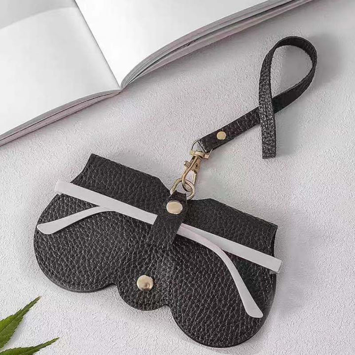 BowLift | Leather Eyeglass Case Pouch|Fashion Leather Portable for Daily Travel