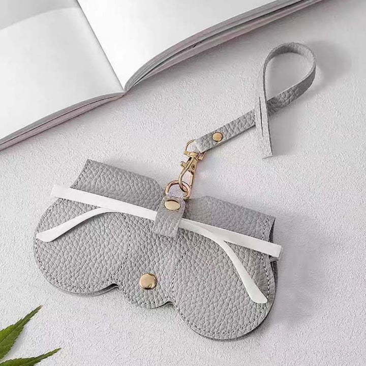 BowLift | Leather Eyeglass Case Pouch|Fashion Leather Portable for Daily Travel