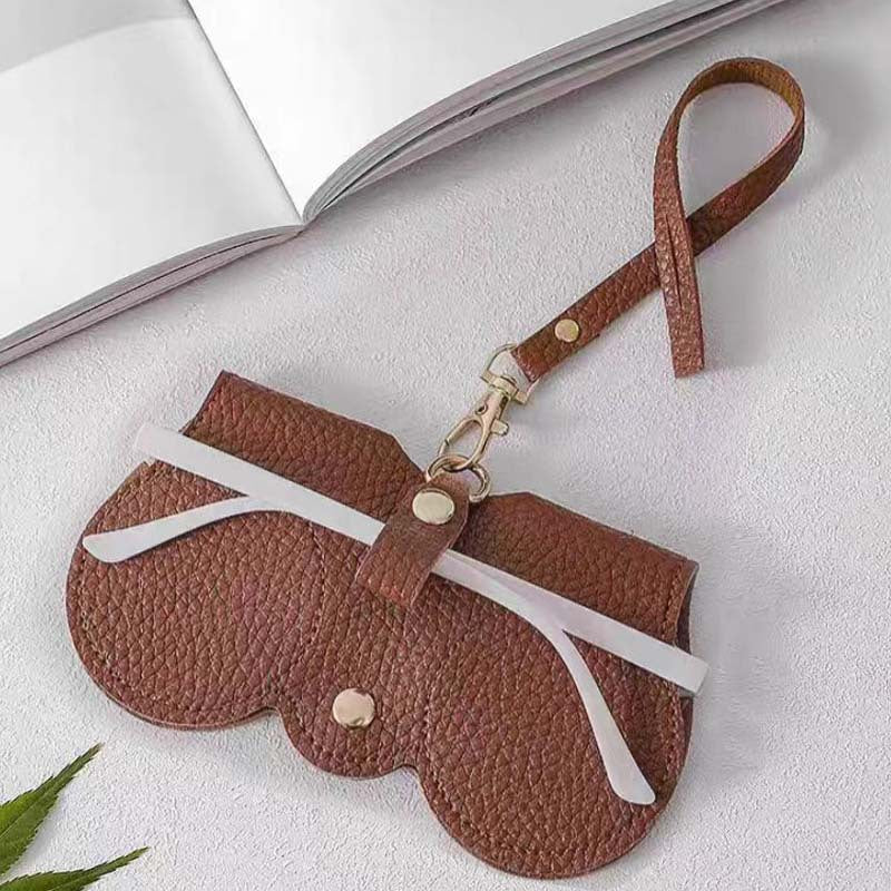 BowLift | Leather Eyeglass Case Pouch|Fashion Leather Portable for Daily Travel