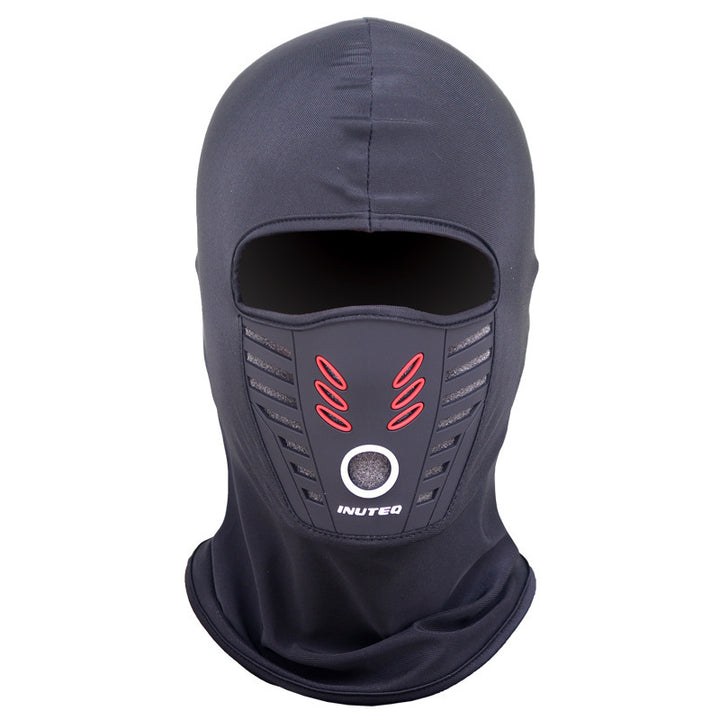 BowLift | Windproof Fleece Helmet Liner Mask | Winter Fleece-Lined Warm Full Face Neck Protection Cycling Ski Headgear