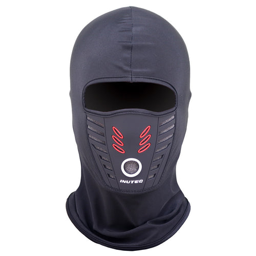 BowLift | Windproof Fleece Helmet Liner Mask | Winter Fleece-Lined Warm Full Face Neck Protection Cycling Ski Headgear