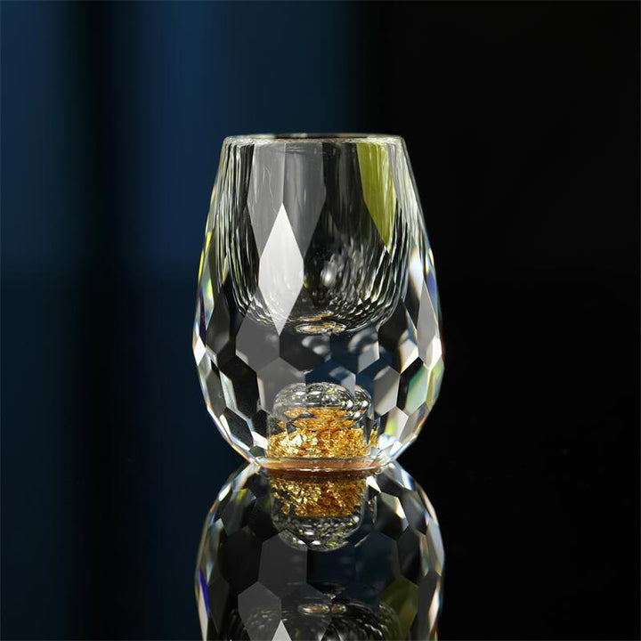 BowLift | Golden Mountain Crystal Glasses 2Pack