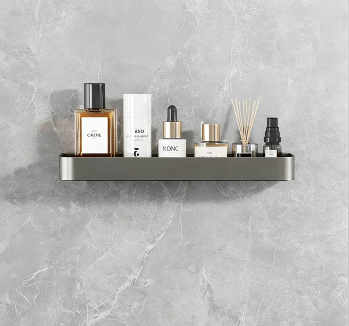 BowLift | Bathroom Storage Rack+Minimalist Thickened Drill-Free Wall-Mounted