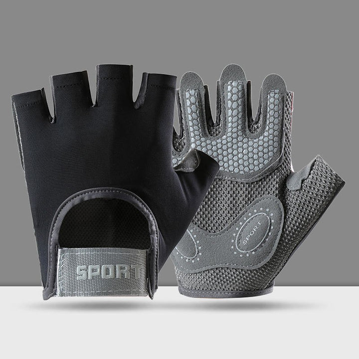 BowLift 丨 Fitness Sports Gloves Men's and Women's Half Finger Non-slip Breathable