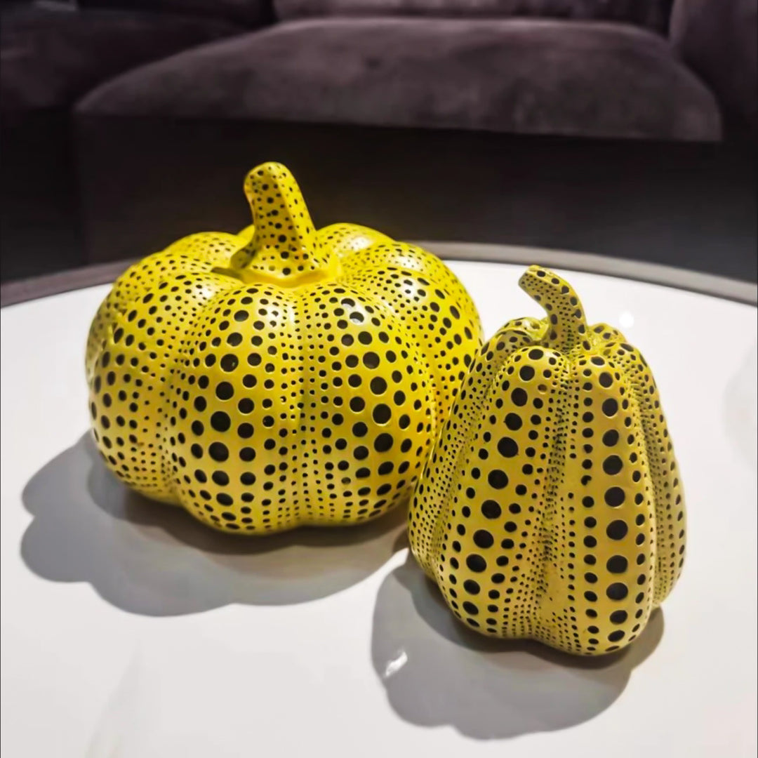 BowLift 丨 Yellow Pumpkin Resin Ornament Plant Simulation Resin