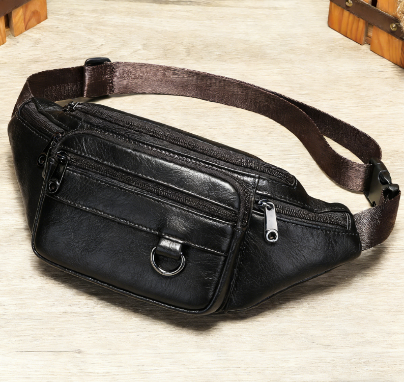 BowLift | Chest Bag+Men's Genuine Leather/Casual Sports