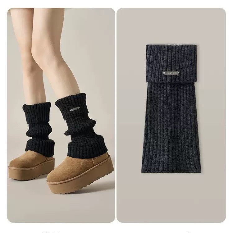 BowLift 丨 Stacked JK Socks Knitted