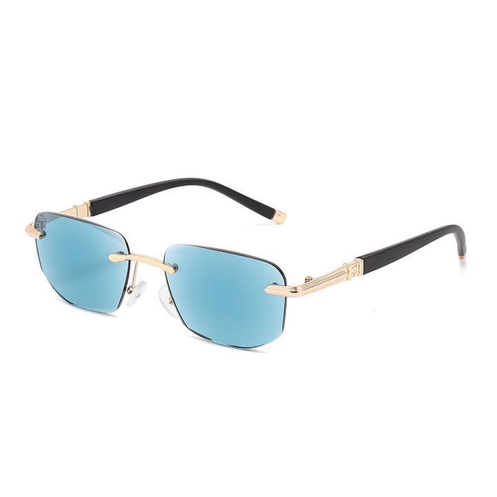 BowLift 丨 Frameless Cut Business Reading Glasses Metal Frame