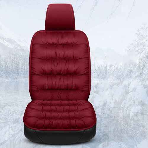 BowLift 丨 Winter Down Velvet Car Cushion Half-pack Small Waist Main Seat Cover