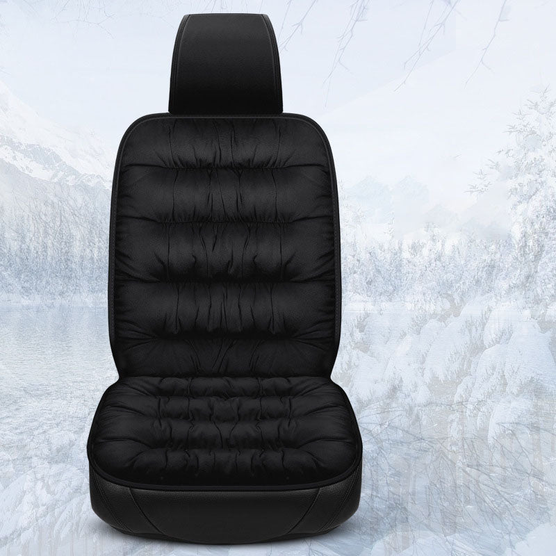 BowLift 丨 Winter Down Velvet Car Cushion Half-pack Small Waist Main Seat Cover