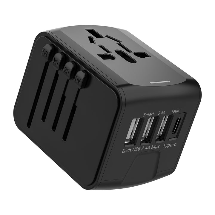 BowLift 丨 Multi-function Travel Charger Stand USB & Type-C Ports ABS