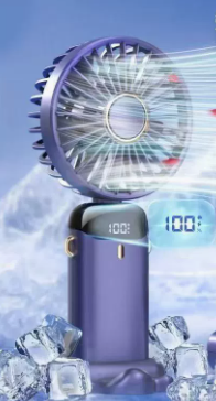 BowLift | Mini 5-Speed Folding Handheld Fan
