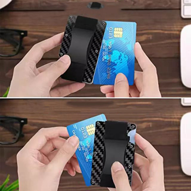 BowLift | Clip-on Aluminum Alloy Anti-theft Card Holder