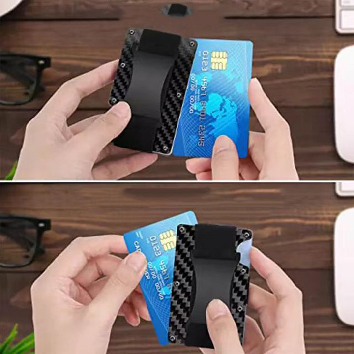 BowLift | Clip-on Aluminum Alloy Anti-theft Card Holder