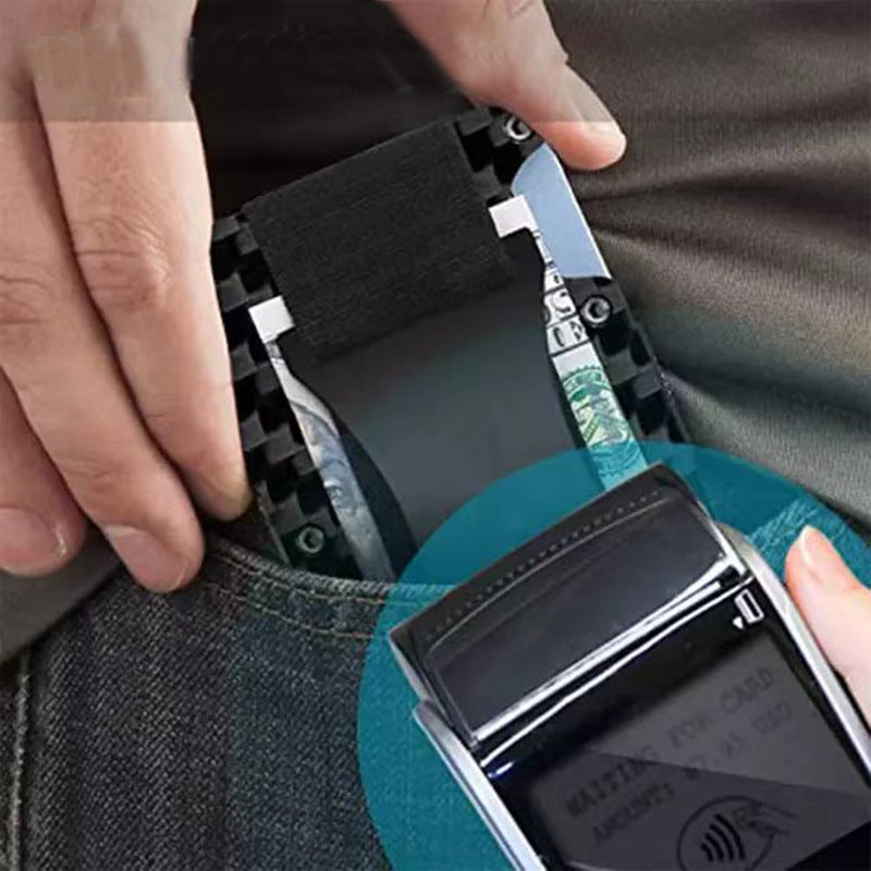 BowLift | Clip-on Aluminum Alloy Anti-theft Card Holder