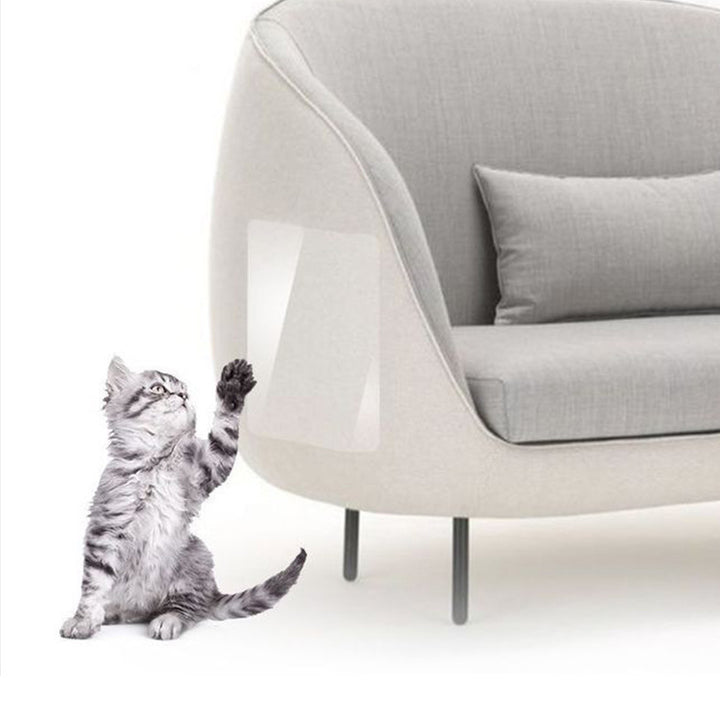 BowLift | Sofa Anti-Cat Scratch Protective Film (10 Pieces) | Invisible, Transparent, Wear-Resistant, Durable, Furniture Protection, Cat and Dog Scratch and Bite Repellent