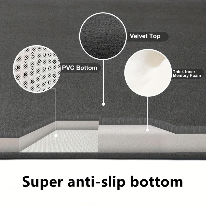 BowLift | Sophie - Machine washable large bathroom mats