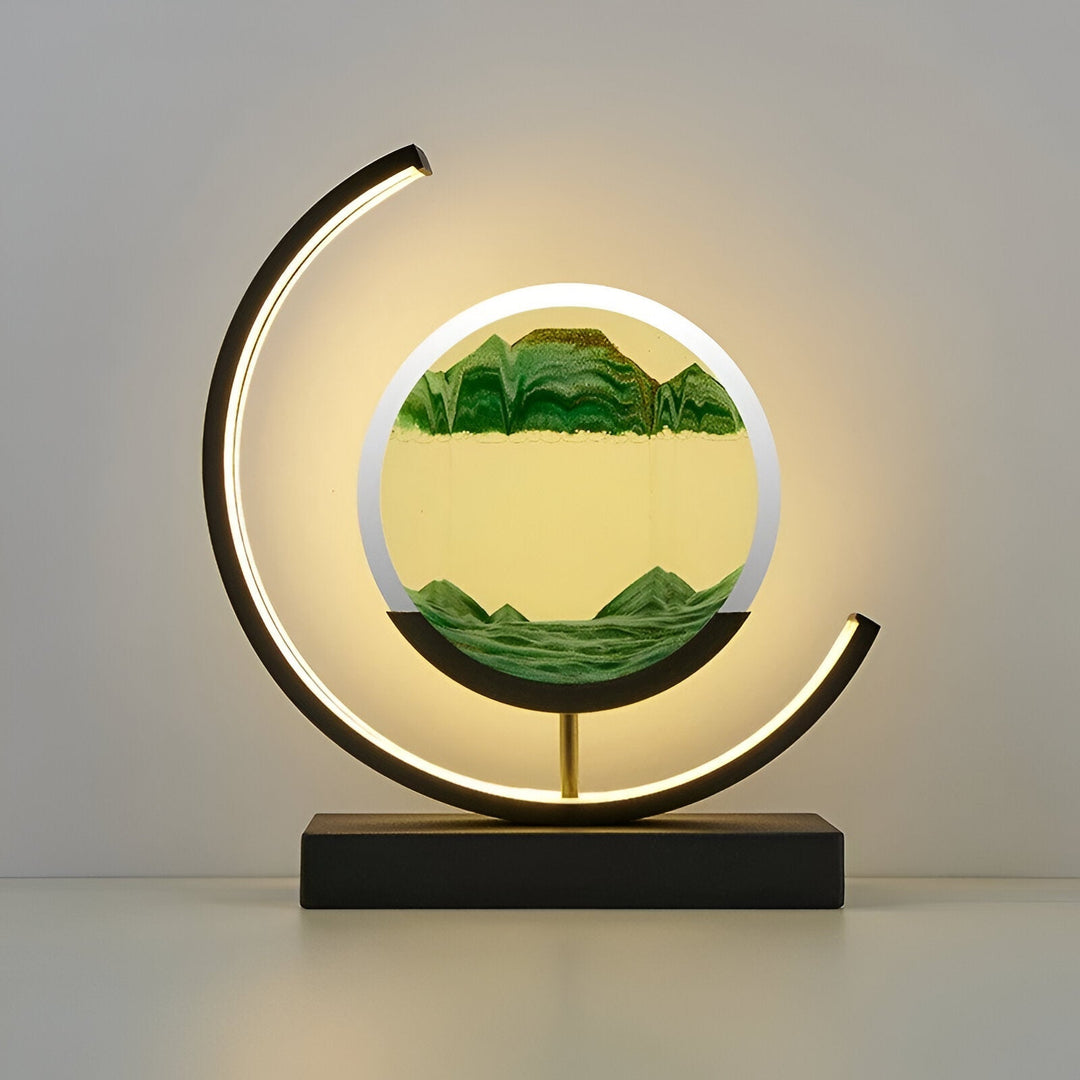 BowLift | SandLamp | Dimmable LED Sand Lamp with Touch Control