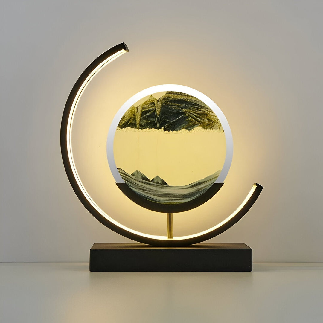 BowLift | SandLamp | Dimmable LED Sand Lamp with Touch Control