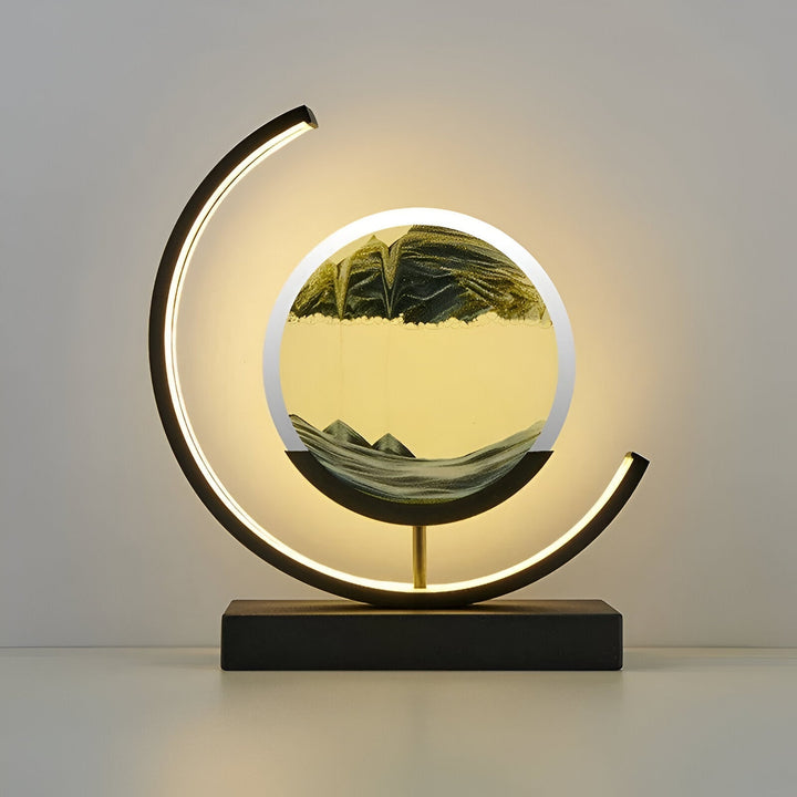 BowLift | SandLamp | Dimmable LED Sand Lamp with Touch Control