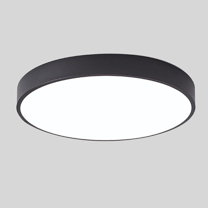 BowLift | Scandinavian Circular LED Ceiling Light | Soft Illumination, Minimalist Design & Ideal for Bedrooms and Work Areas