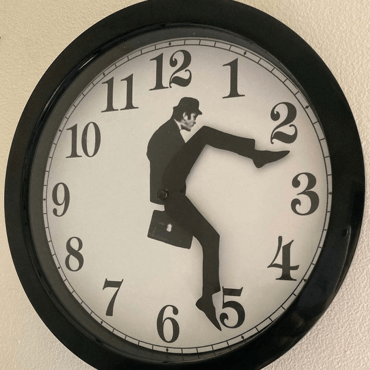 Ministry of Silly Walks Clock | Bowlift