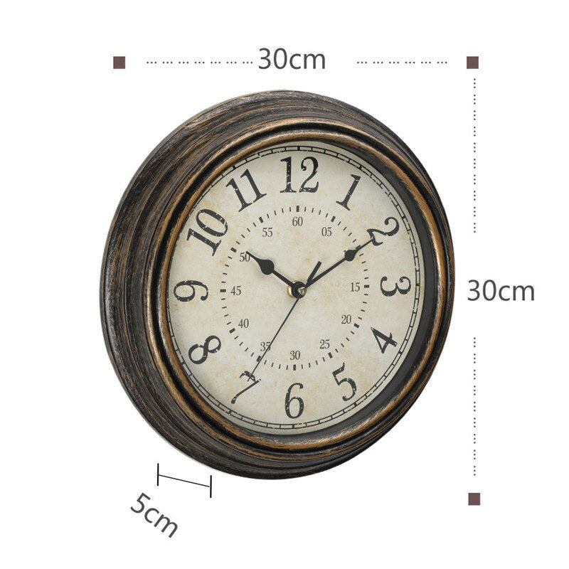 BowLift | WoodenEra - Vintage Wall Clock