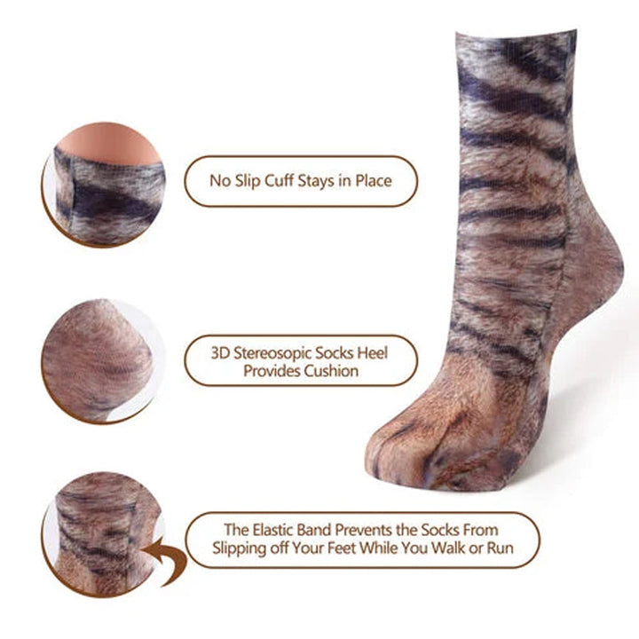 BowLift | 3D Animal Paw Socks