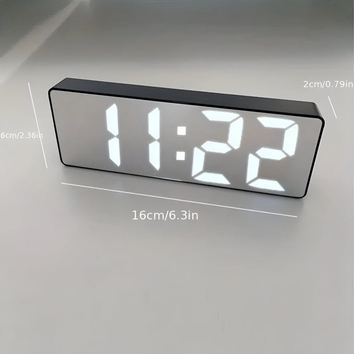 BowLift | Digital LED Mirror Alarm Clock