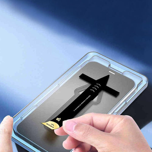 BowLift | Anti-Spy Screen Protector With Auto Alignment Kit For iPhone