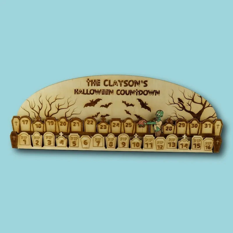 Halloween Advent Calendar - The Clayson's Halloween Countdown | Bowlift