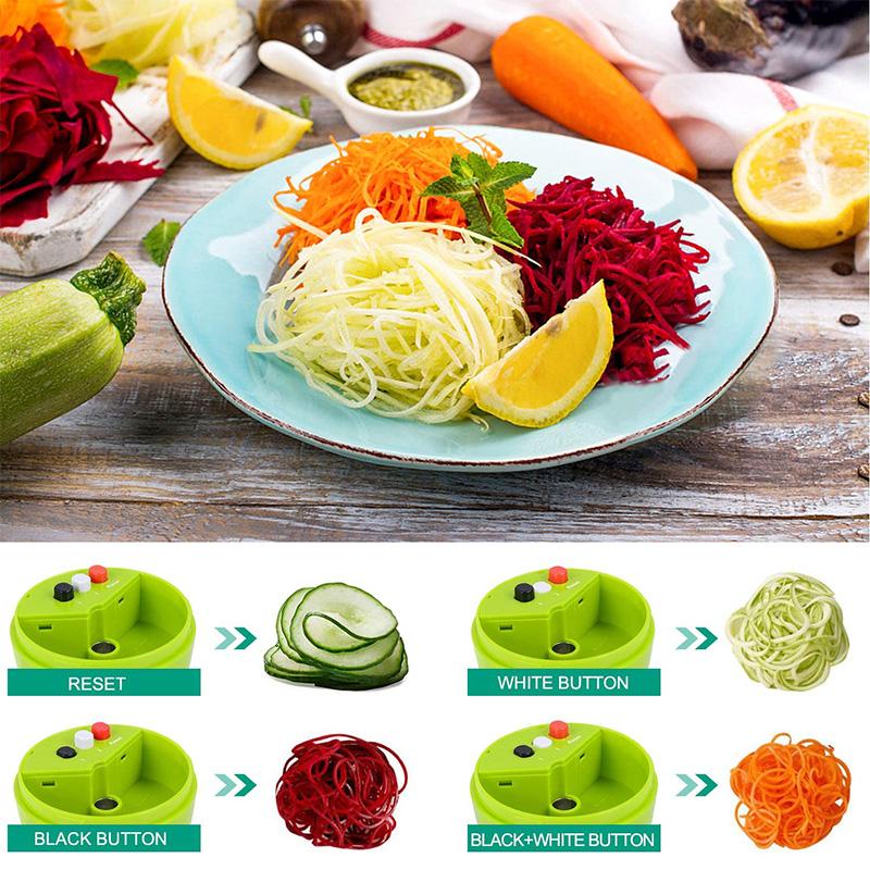 BowLift | Handheld Spiral Cutter Vegetable Slicer