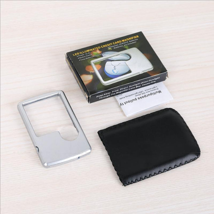 BowLift | LED Card Type Magnifier For Reading